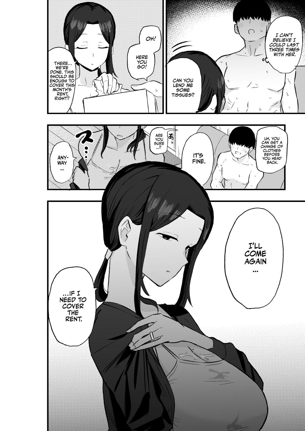 [Kamejirouya-san (Kametaro)] Taihai Tsuma: Taihaikei Hitotsuma o Yachin Kawari ni Koki Tsukaeru Hanashi | Slutty Wife! [English] [Team Rabu2] - Page 27