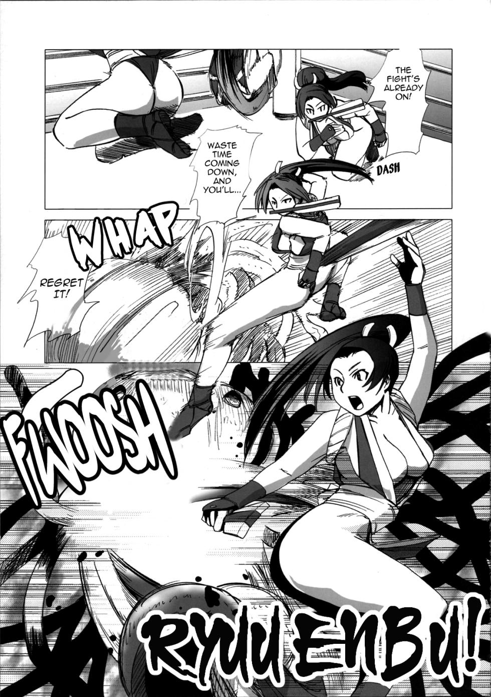(C73) [Eromafia (Edo Shigezu)] Kaseijin Tai Onna Ninja - Mars People vs Mai Shiranui (King of Fighters, Metal Slug) [English] [EHCOVE] - Page 7