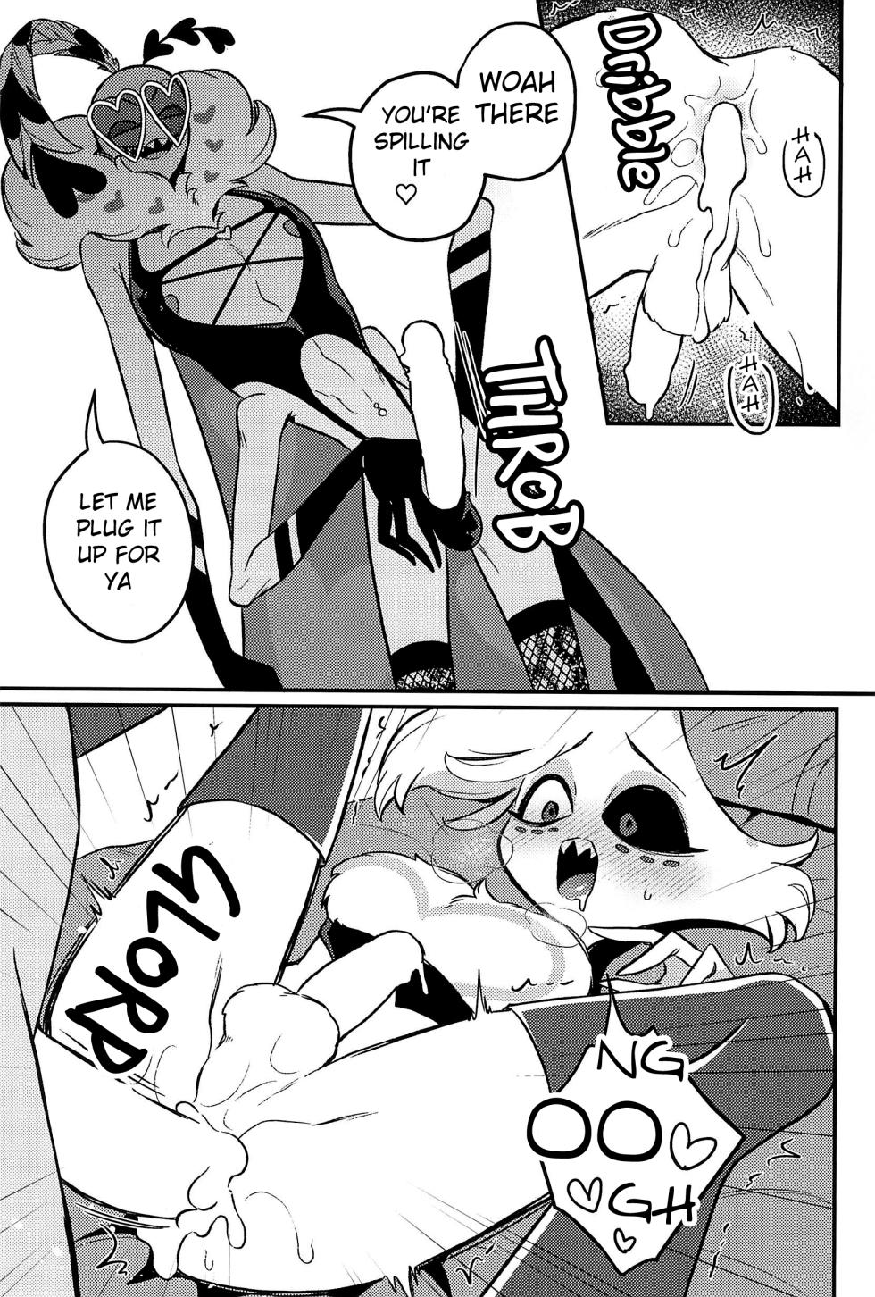 [Rokuroku (Rokurokubin)] Valentino is not leaving the studio until they get in a Threesome (Hazbin Hotel) - Page 14