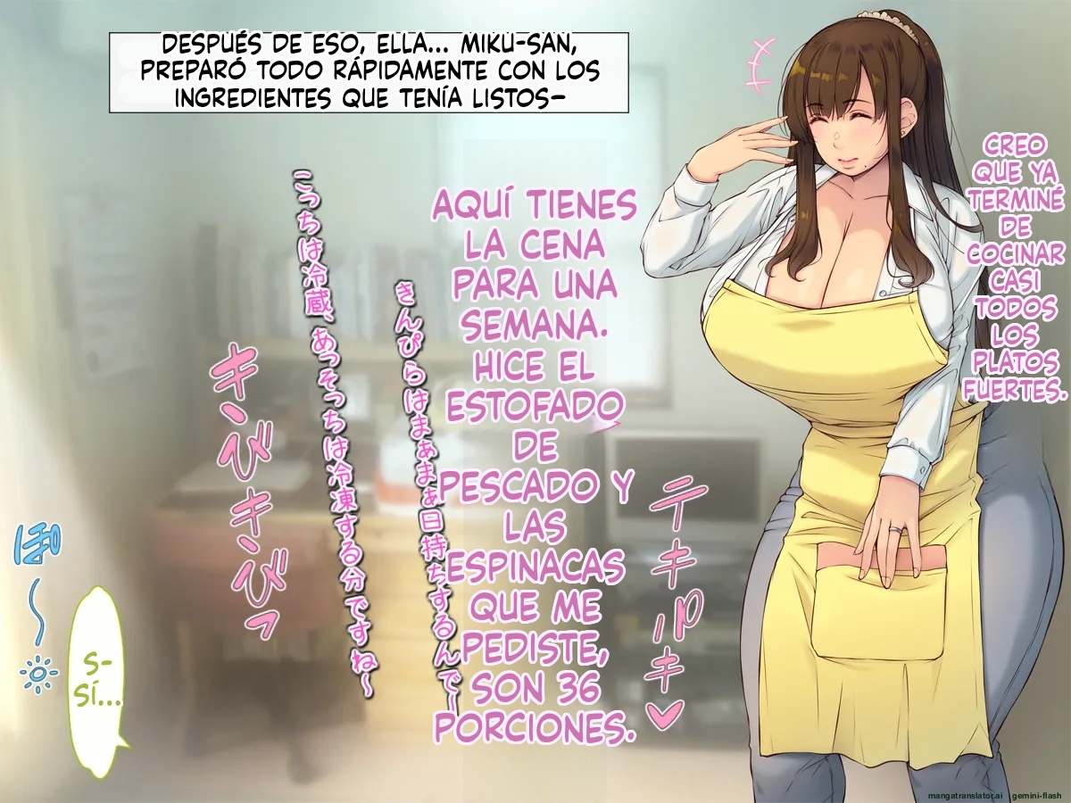 Hitozuma Daikou Service Kaji Ecchi Hajimemashita Kyonyuu Ero Fuwa Oku-san o Share Shimashou (Spanish) MTL - Page 21