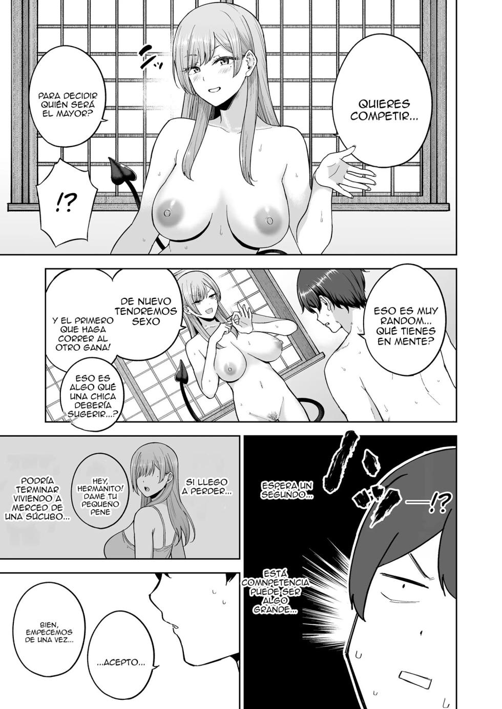 [manymanyrain (Amagasa Ikuta)] Succubus-san Chi no Kazoku Kankeii - The Succubus Family Chronicles｜Relaciones Familiares de las Súcubos - Crónicas de la Familia Súcubo [Spanish] [Anything] [Digital] - Page 38