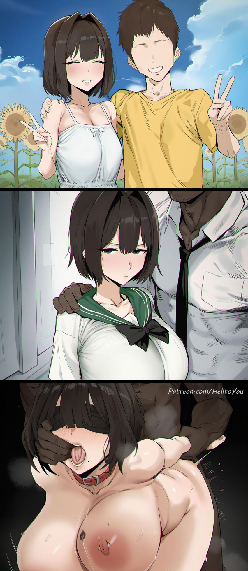 HellToYou -  [10$+ tier] Childhood Friend 3 + Extras (14 images) [AI Generated] - Page 1