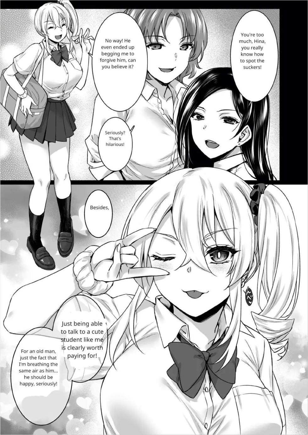 [[Abe Inori] Rental Tanetsuke Oji-san 4 ~Papakatsu o Akuyou suru Namaiki Gal ni Oshioki Rinkan Party~ [Eng] [AI Translated] - Page 6