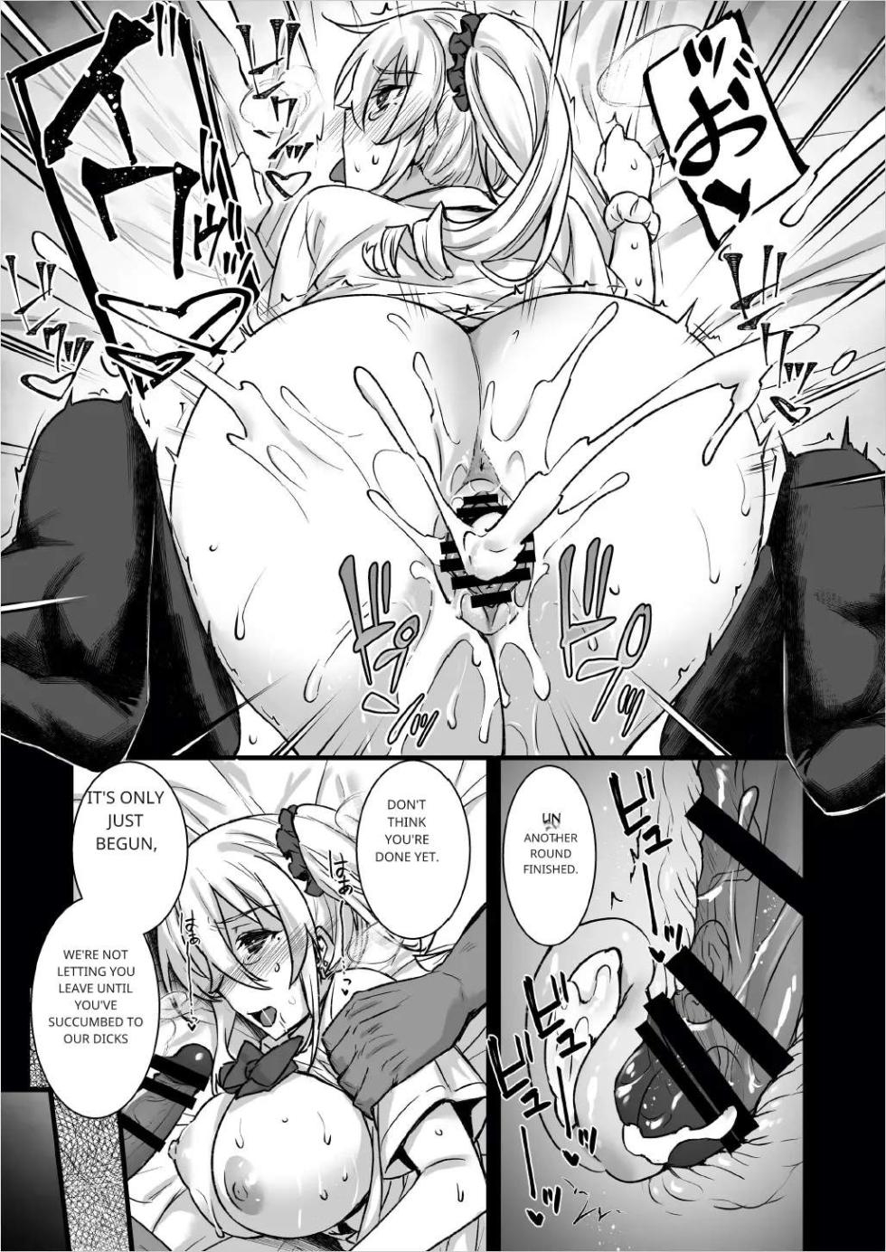 [[Abe Inori] Rental Tanetsuke Oji-san 4 ~Papakatsu o Akuyou suru Namaiki Gal ni Oshioki Rinkan Party~ [Eng] [AI Translated] - Page 34