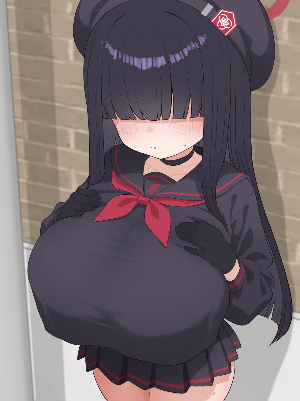 [いろしら] 正実モブちゃんの縦パイズリ (ブルーアーカイブ) - Page 32