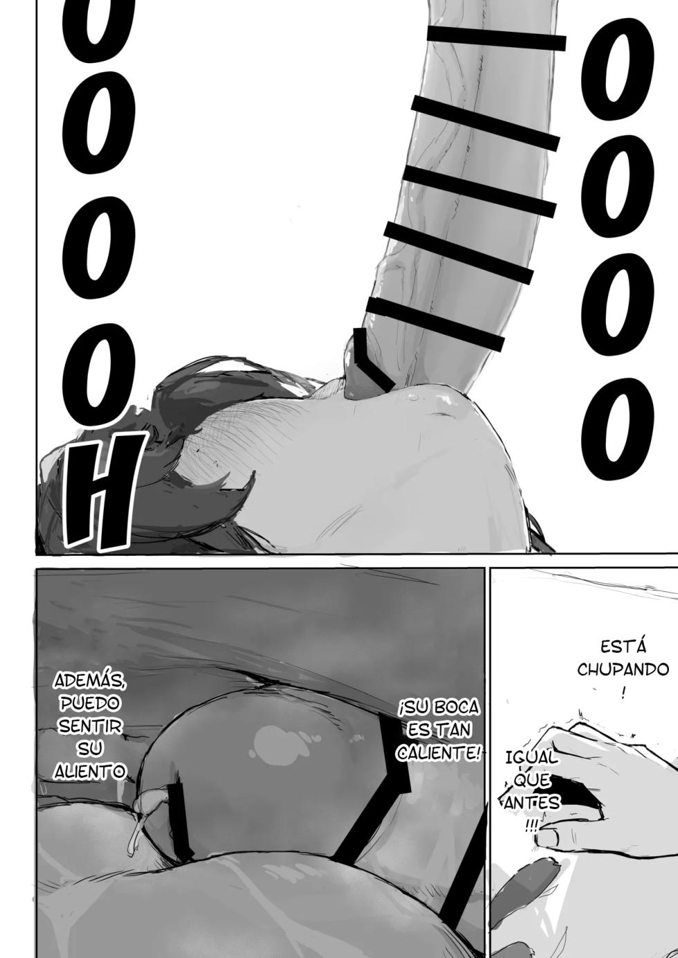 [Mochimochi Bulldozer-bu (Syupon)] Okiru Mae ni wa Yameru kara...｜Me Detendré Antes de que se Despierte… (Blue Archive) [Spanish] [Tabu_Kun] [Digital] - Page 12