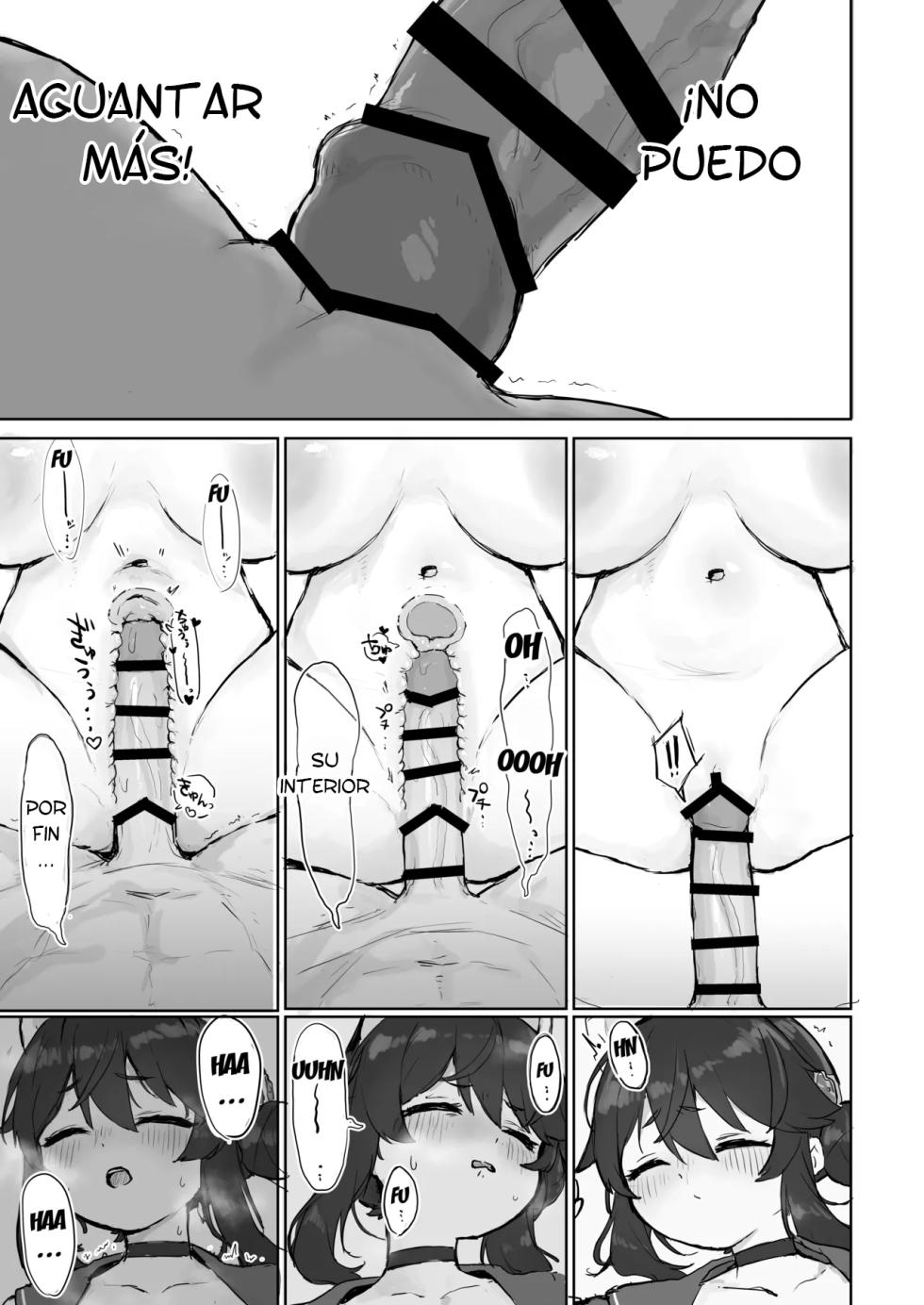 [Mochimochi Bulldozer-bu (Syupon)] Okiru Mae ni wa Yameru kara...｜Me Detendré Antes de que se Despierte… (Blue Archive) [Spanish] [Tabu_Kun] [Digital] - Page 23