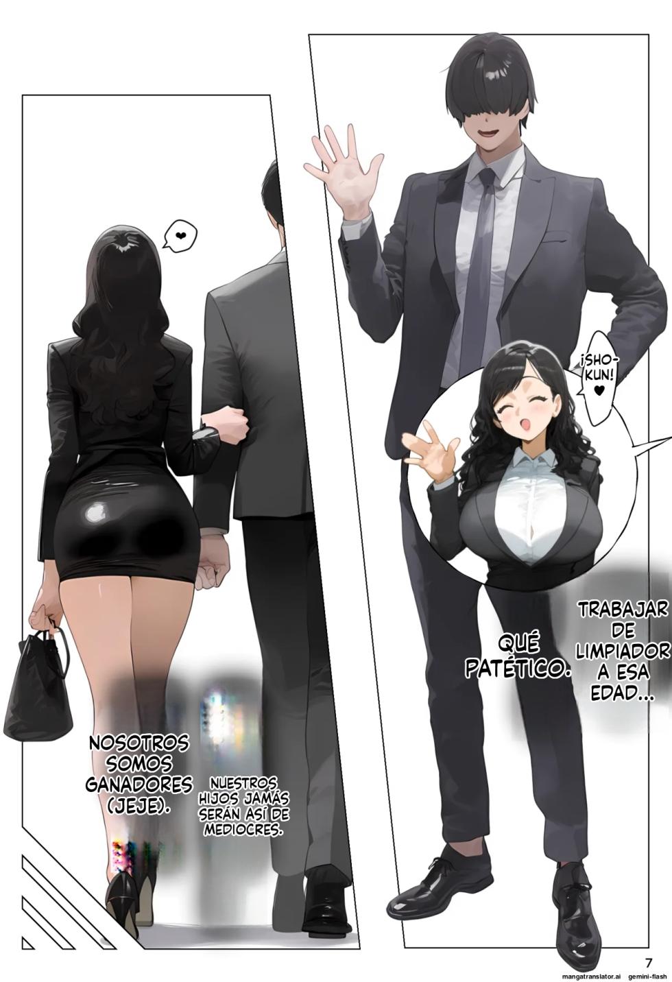 Saimin appde jein shihai ninshin tekirei dekachichi bijin ojisan akachang takuranchuu 1 - Panic america (Spanish) MTL - Page 7