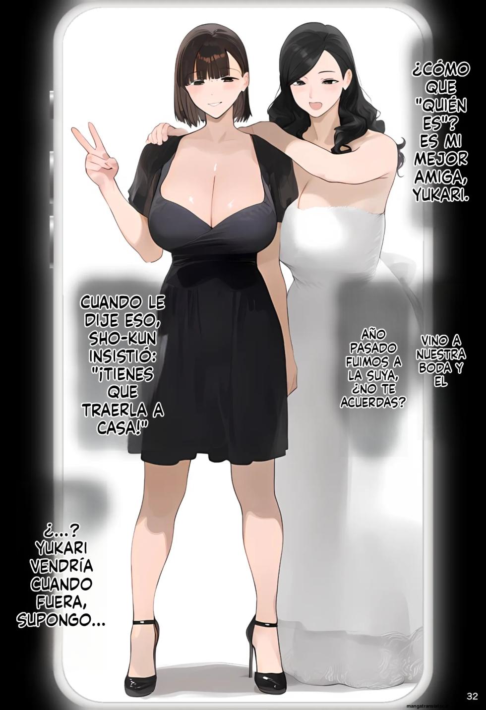 [Panic America] Saimin Appli de Zenin Shihai, Ninshin Tekirei Deka-chichi Bijin Oji-san Aka-chan Takuran-chuu [Spanish] [MTL] [AI Generated] - Page 32