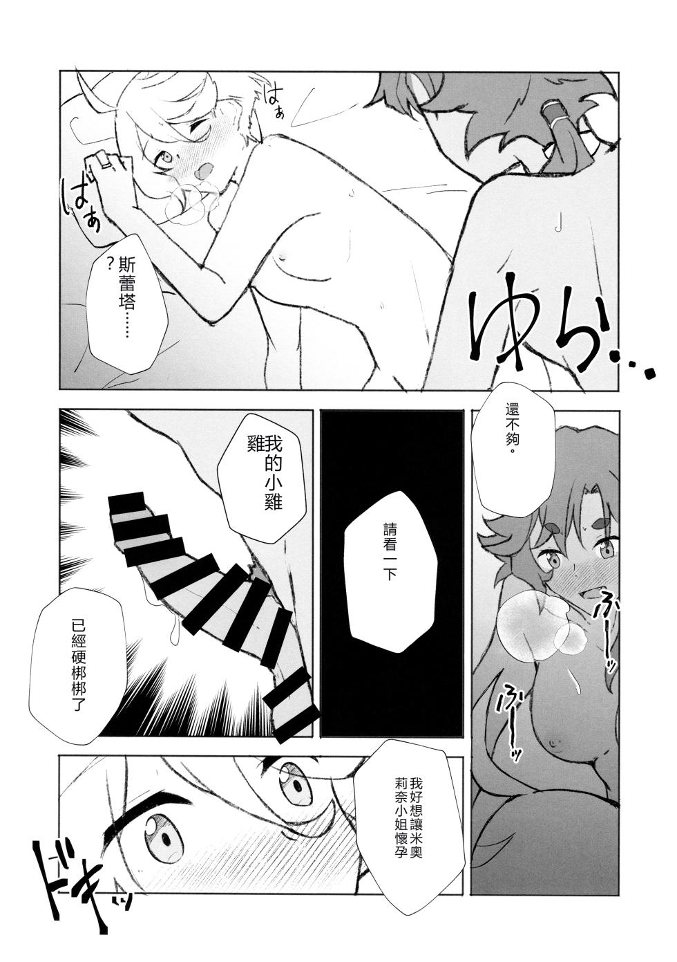 (C102) [Eihikanshi (Himerou)] Make Love Rehabilitation (Mobile Suit Gundam_ The Witch from Mercury) [RATKING機翻] - Page 24