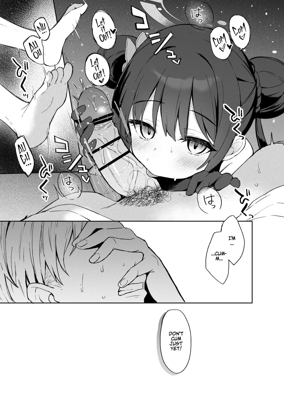 [DOGYEAR (Kujou Danbo)] Kagodori no Tooki Omonbakari o Tokashite - Melting the distant worries of the caged bird (Blue Archive) [English] [Team Rabu2] [Digital] - Page 8