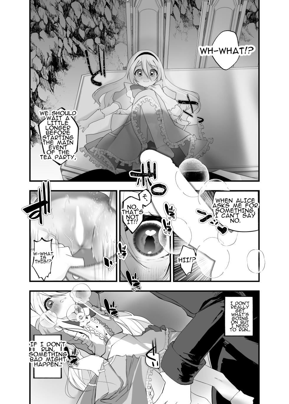 [Amulai Okashi Seisakusho (Yamamoto Fcn)] Anata wa Fushiginokuni no TS Arisu | You are TS Alice in Wonderland - Page 13