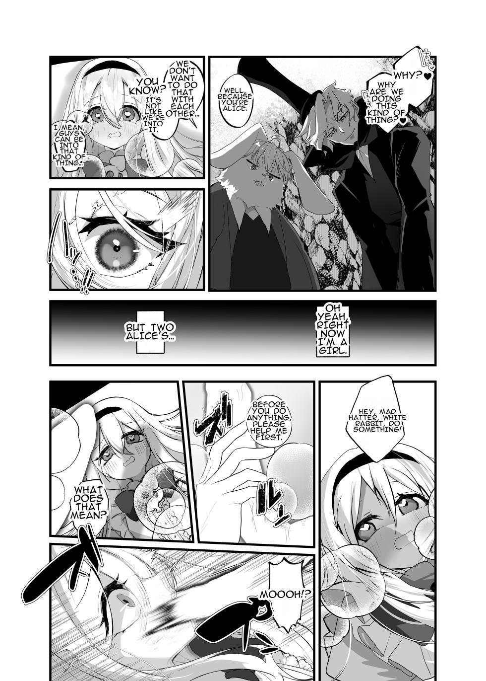 [Amulai Okashi Seisakusho (Yamamoto Fcn)] Anata wa Fushiginokuni no TS Arisu | You are TS Alice in Wonderland - Page 15