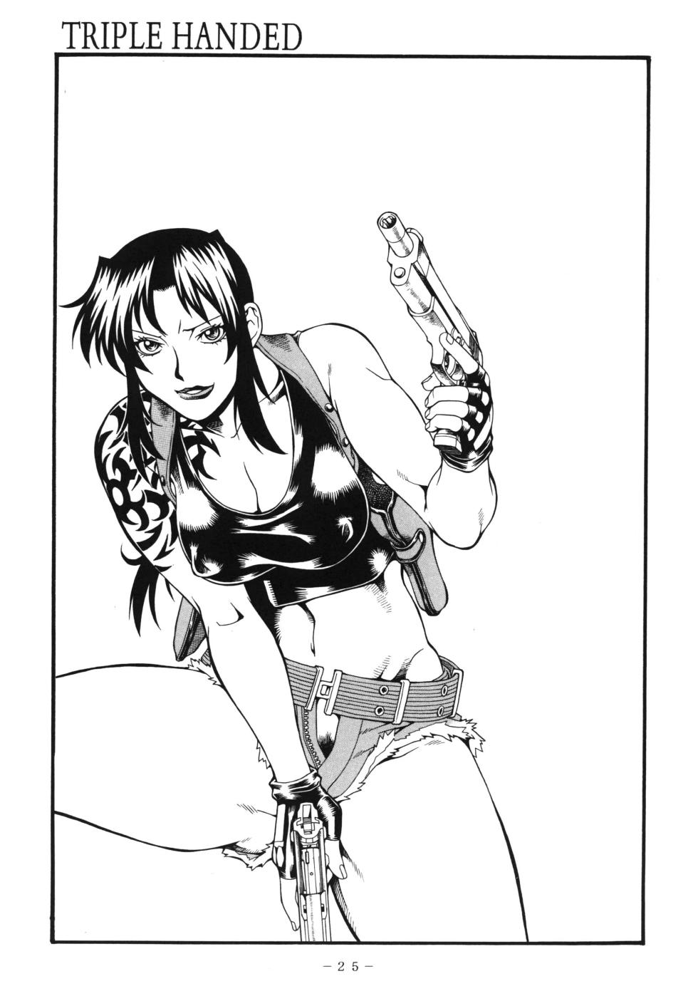 (C80) [Sangatsu no Lion (Don Shigeru)] TRIPLE HANDED (Black Lagoon) [French] (hentailuxe.com) - Page 25