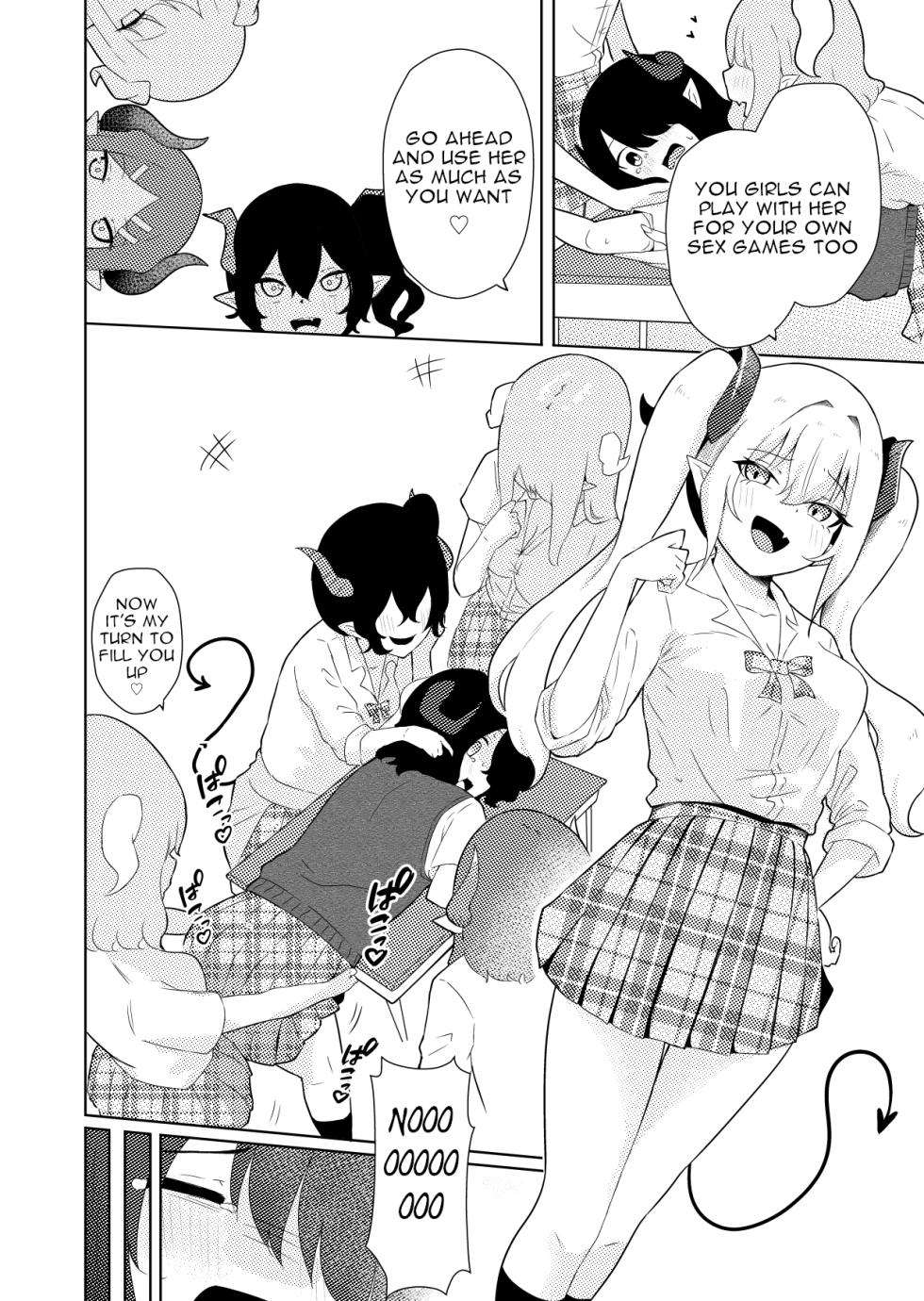 [Permission (Zandoro)] InCha Ijimerarekko Succubus ni Ijimerareru Ohanashi - The Story of Being Bullied by a Gloomy Outcast Succubus [English] - Page 15