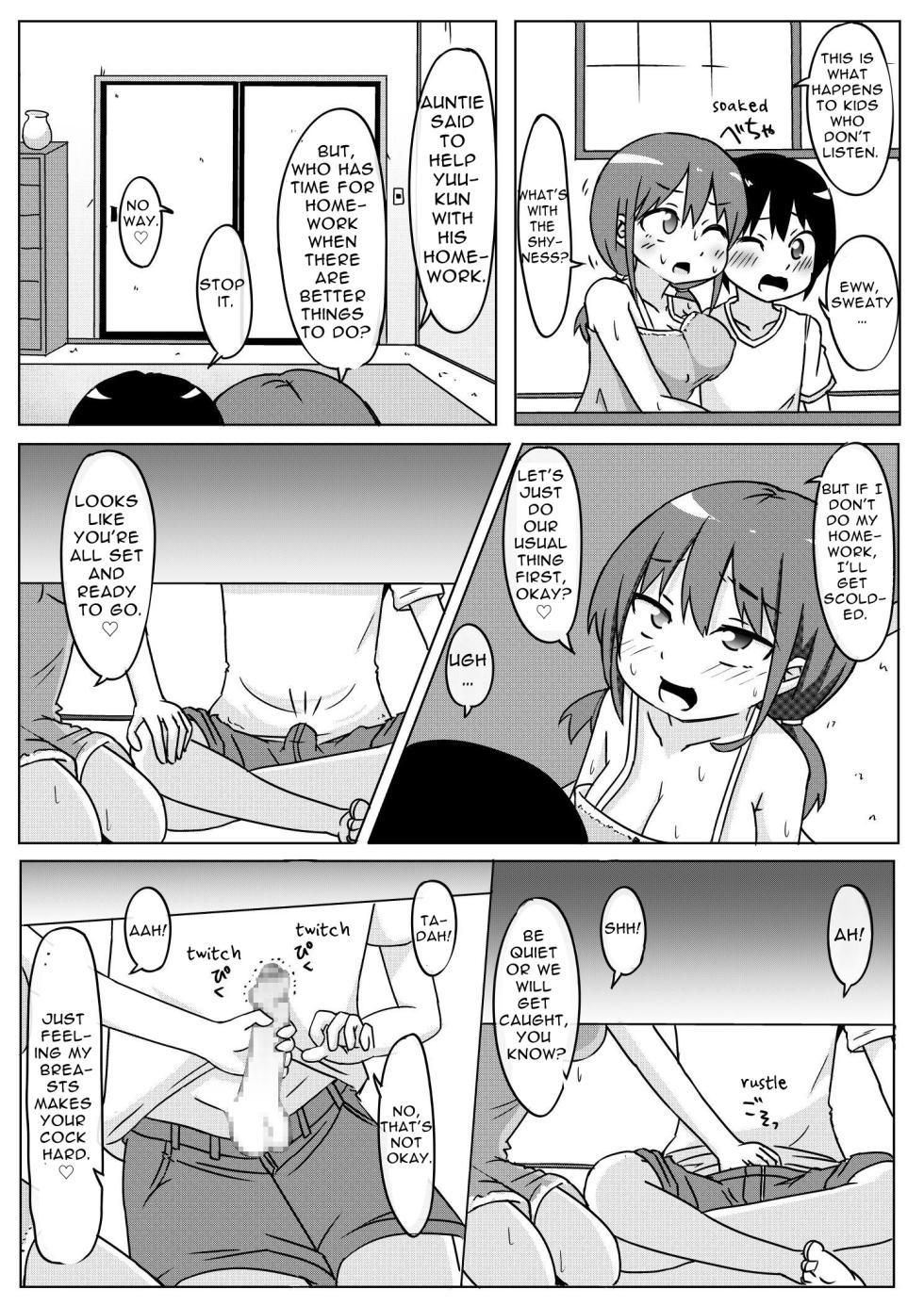 [Shiba Dog House (Inuon)] Inaka ni Sunde Mitara Hima Sugiru node Itoko ni Ecchi na Ijime suru Shika Nai Hanashi | The Countryside is SO BORING that I had nothing to do but Fuck My Cousin [English] [Sleepy Works] [Digital] - Page 7