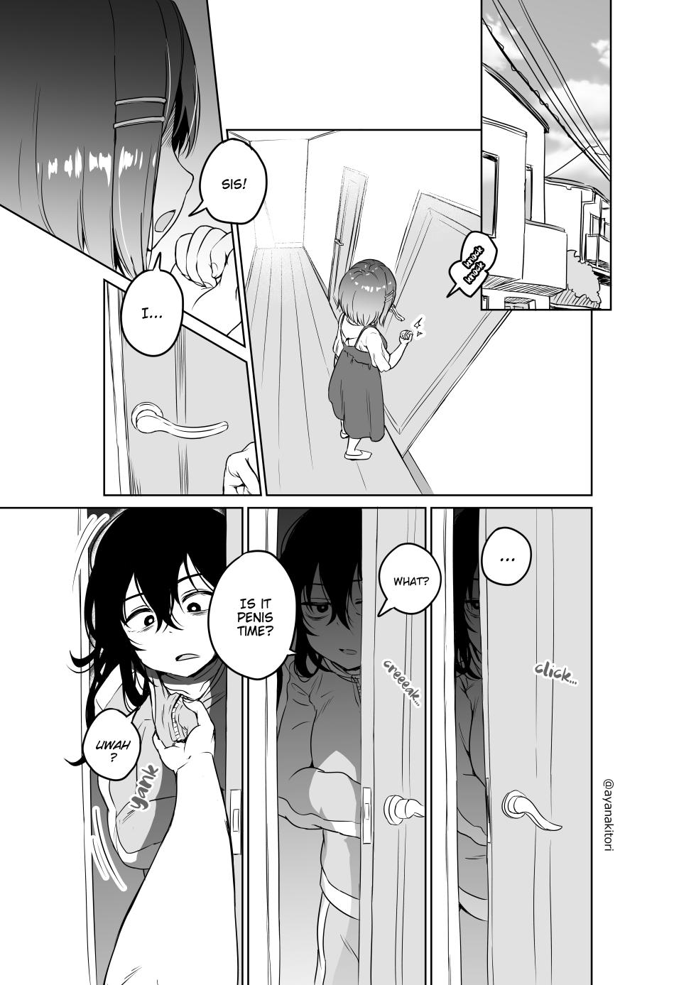 [Ayanakitori] Hikikomori and Her Futanari Sister - Page 13