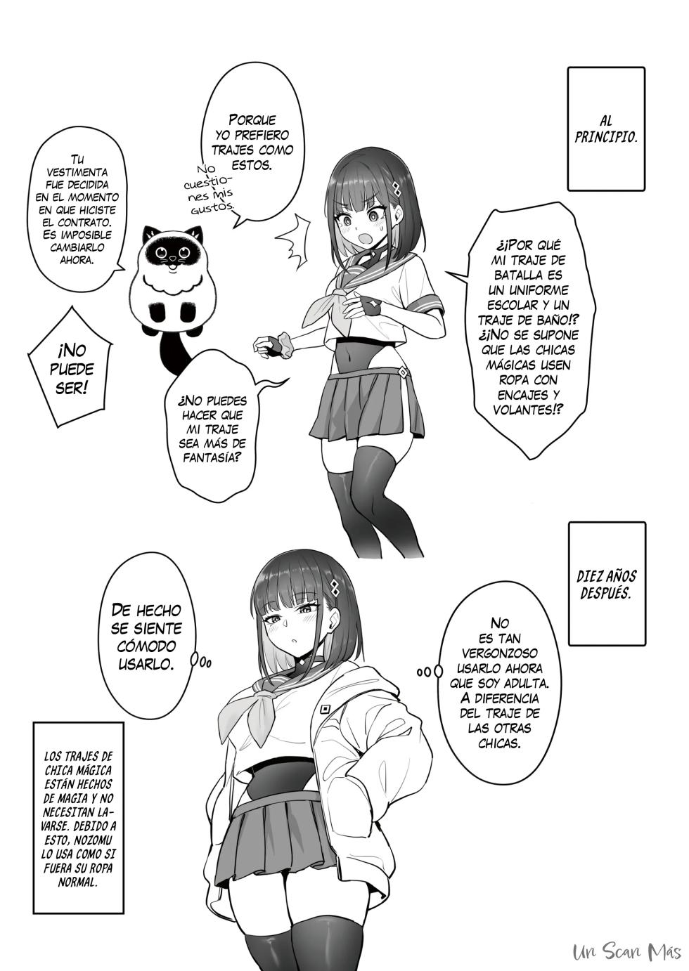 [COMEX (Zhen Lu)] Moto Mahou Shoujo no Shigoto Hanashi Ao｜El Trabajo De La Ex Chica Magica Azul [Spanish] [Un Scan Más] [Decensored] [Digital] - Page 33