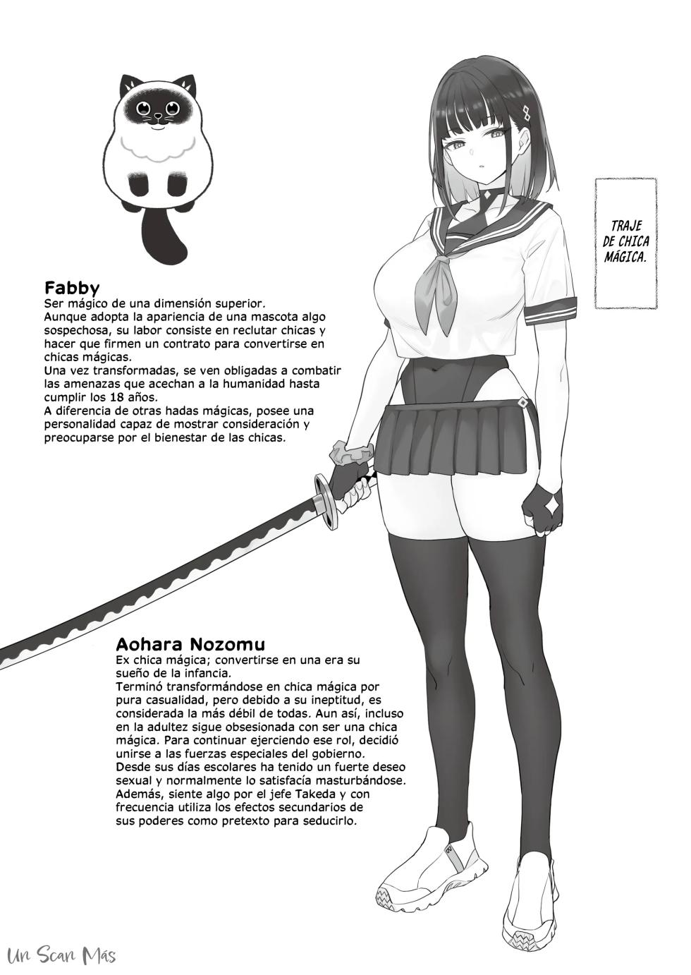 [COMEX (Zhen Lu)] Moto Mahou Shoujo no Shigoto Hanashi Ao｜El Trabajo De La Ex Chica Magica Azul [Spanish] [Un Scan Más] [Decensored] [Digital] - Page 34