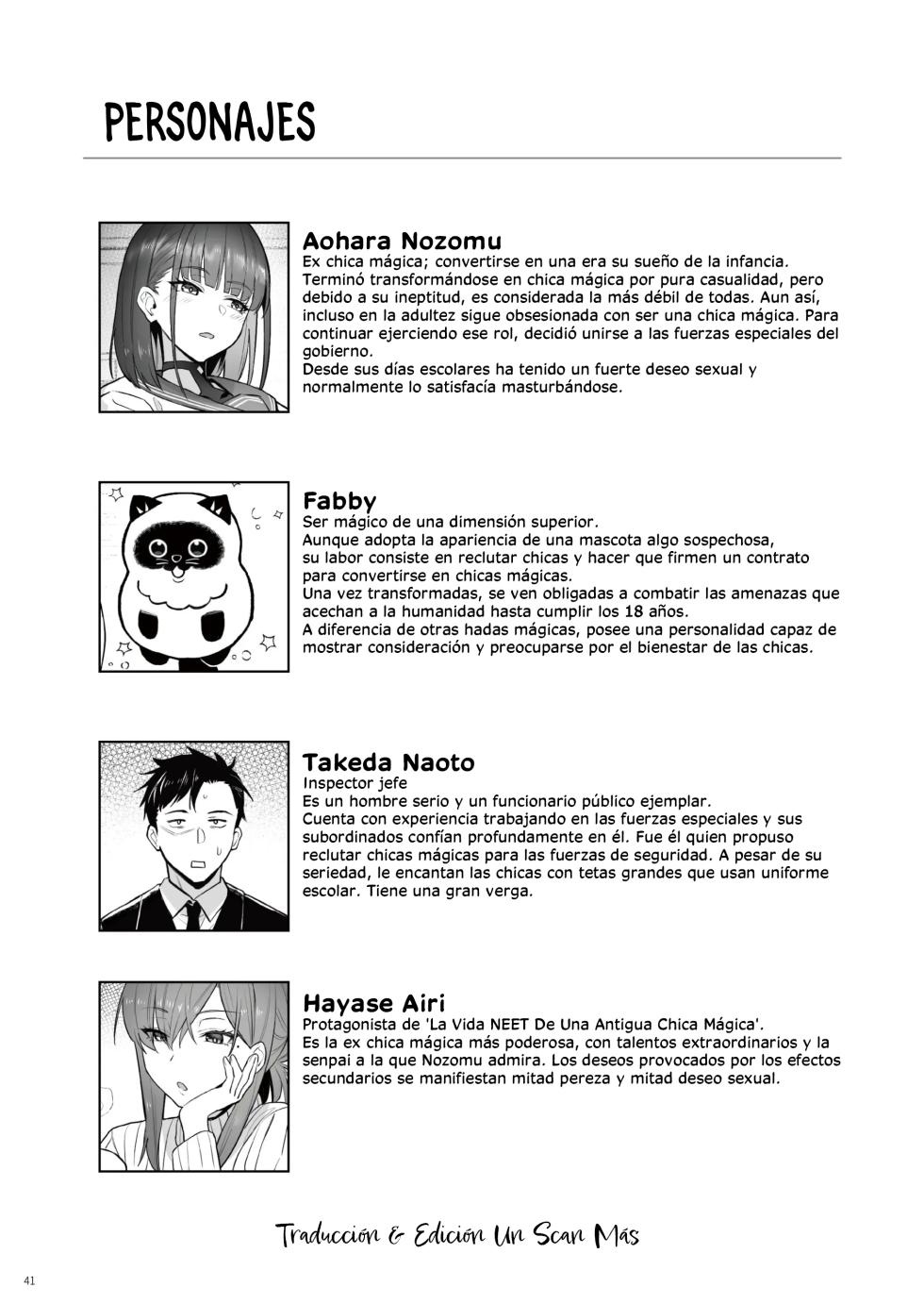 [COMEX (Zhen Lu)] Moto Mahou Shoujo no Shigoto Hanashi Ao Zenjitsutan | El Trabajo De La Ex Chica Mágica Azul ~Precuela~ [Spanish] [Un Scan Más] [Decensored] [Digital] - Page 39