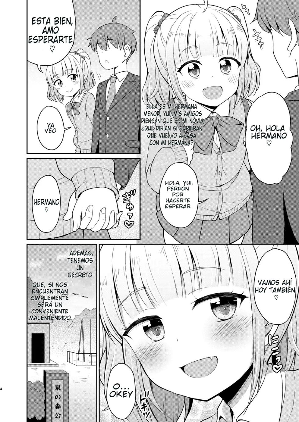 [Asatsuki Dou (Youta)] Onii-Chan Daisuki H Shiyo | I Love You Big Brother, Let's Fuck [Spanish] [Digital] - Page 4