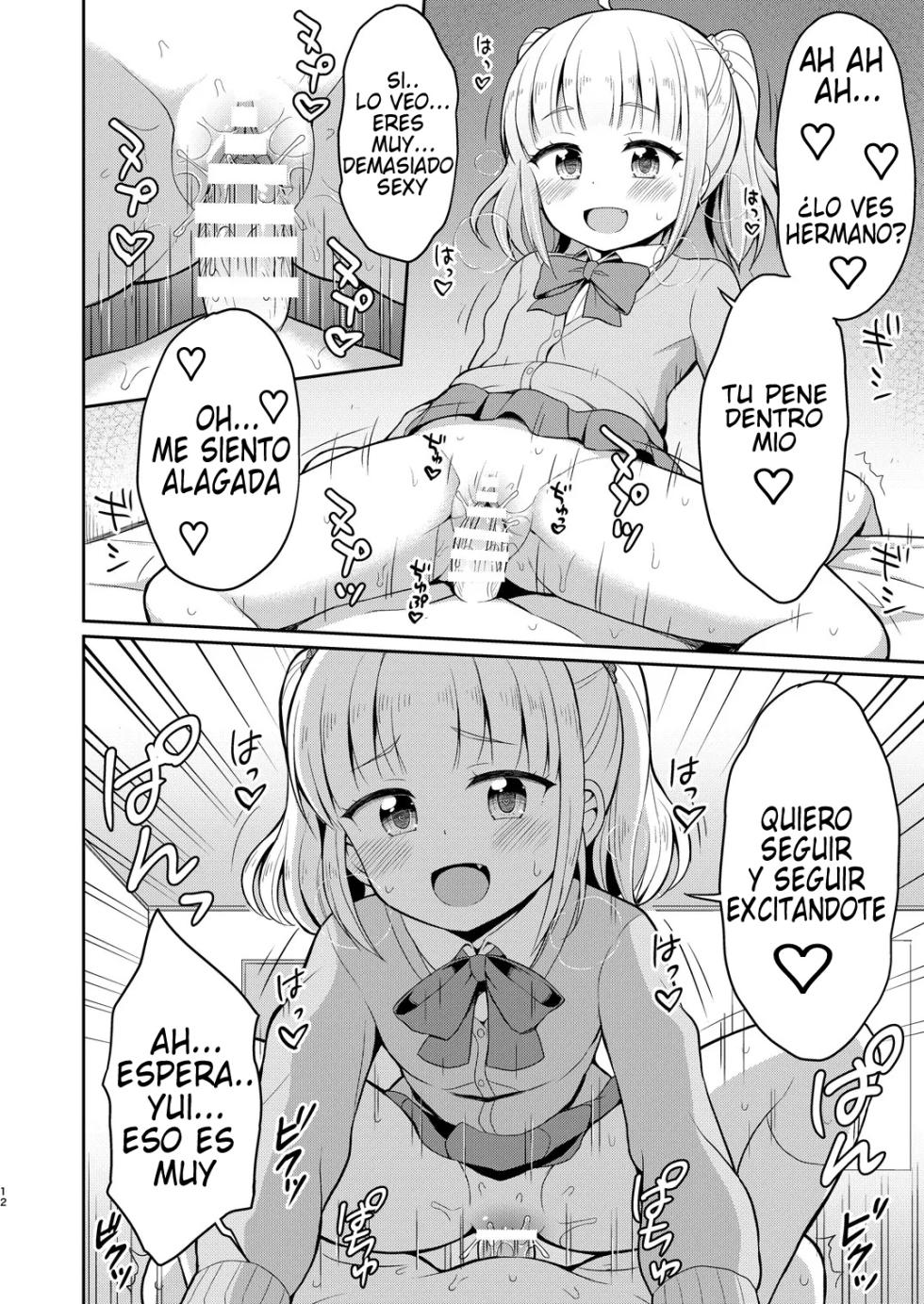 [Asatsuki Dou (Youta)] Onii-Chan Daisuki H Shiyo | I Love You Big Brother, Let's Fuck [Spanish] [Digital] - Page 12