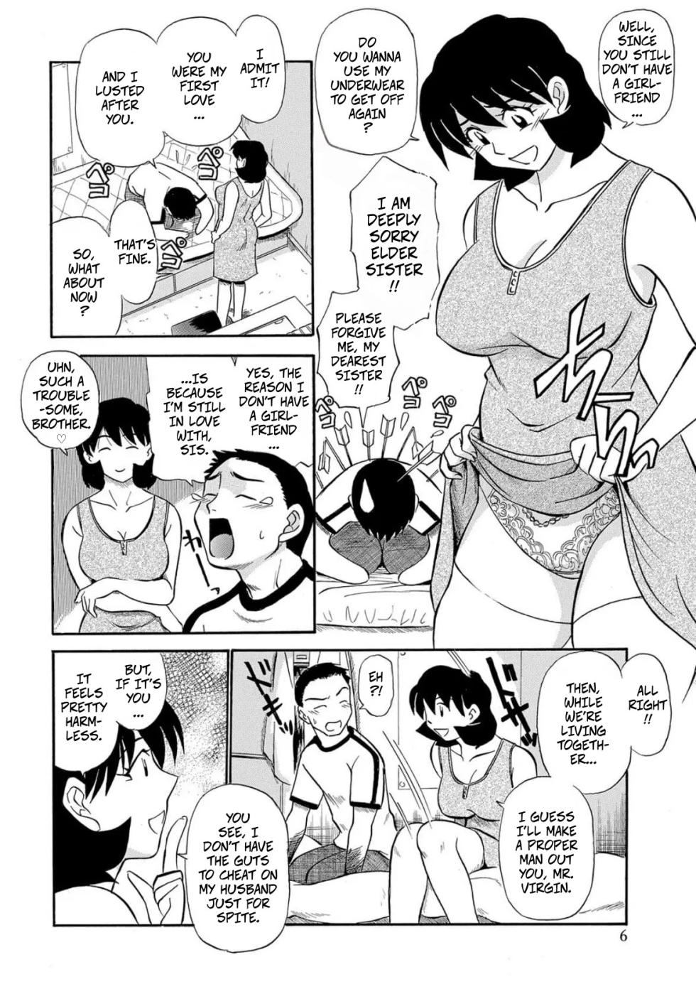 [Fujisawa Tatsurou] Lust! Sisters Raw Underwear (Hitozuma Hamegurui 7) - Page 6