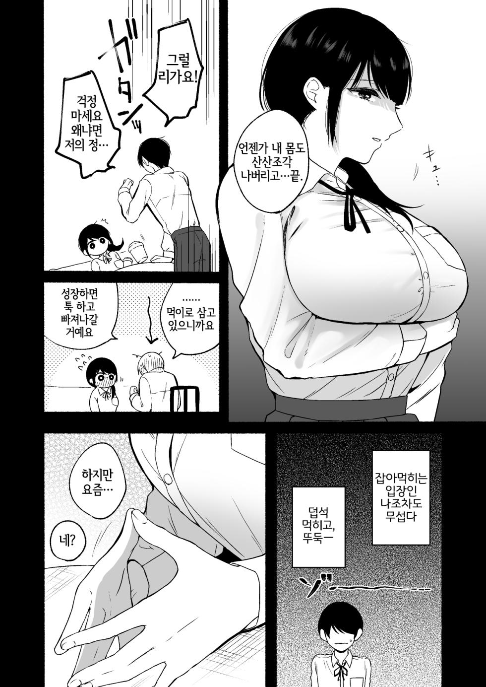 [Chilukuni (Onaka Emi)] Shippo Senpai, Makenaide. [Korean] [LWND] - Page 14