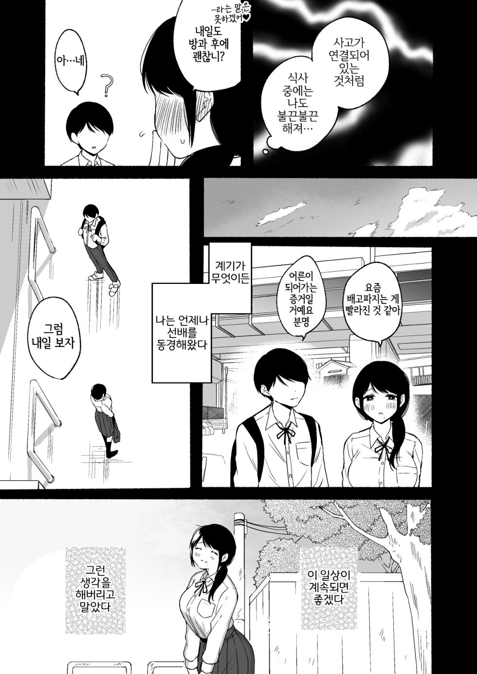 [Chilukuni (Onaka Emi)] Shippo Senpai, Makenaide. [Korean] [LWND] - Page 15