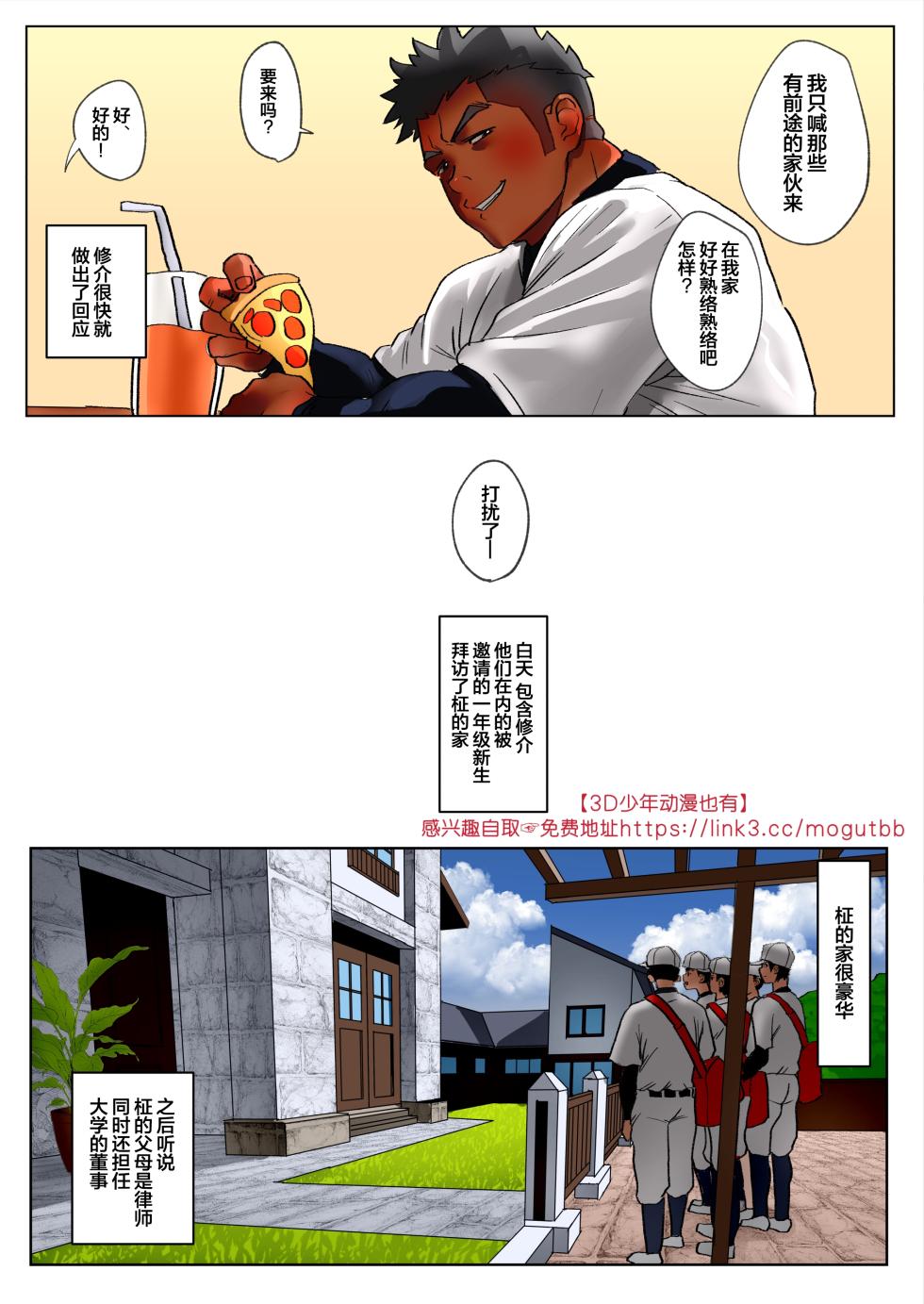 [kotaro] Atarashiku Haitta Yakyuubu no Senpai ga Mina Ecchi datta | 新进的棒球部的前辈们都很色情 [Chinese] [男男菊花香汉化] - Page 10