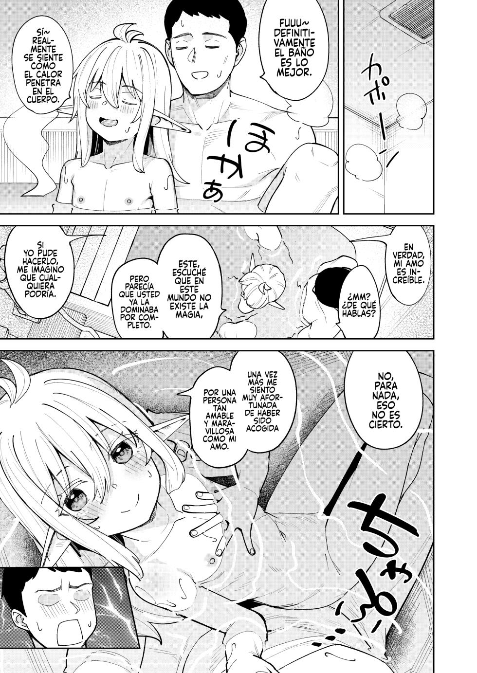 [Spiral (Arumamai Ayuka+)] Kuchiberashi ni Atta Osana Elf-chan to Ecchi suru Ohanashi [Spanish] [Rakuen Translations] - Page 22