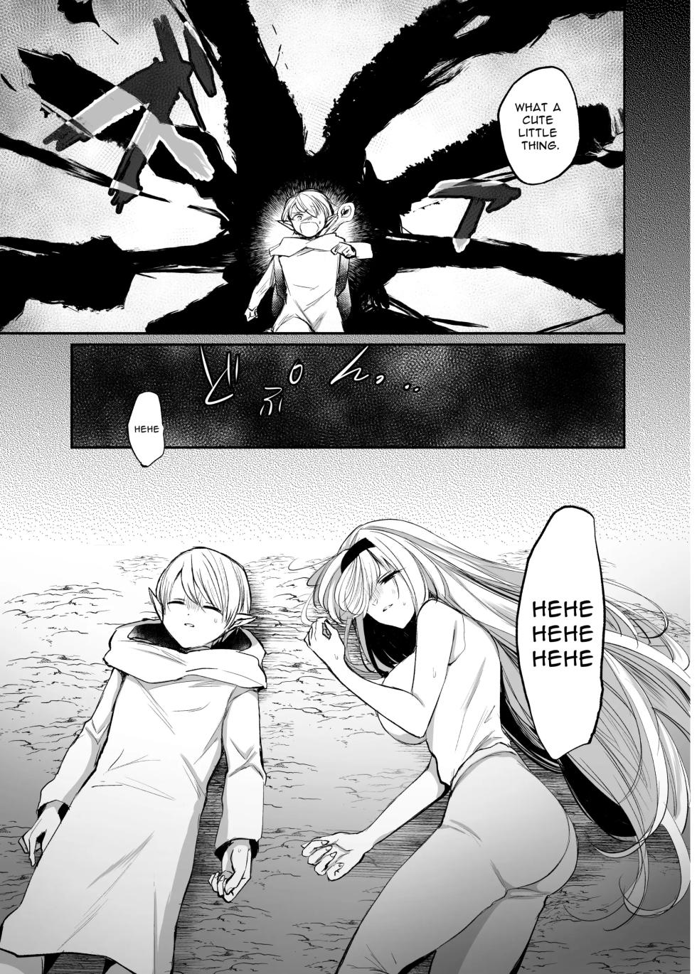 [Tetsukazuno Ao. (Emilio)] Kiraware Onna o Tasuketara, Kou Nanido Quest ni Idomu Koto ni Natta...! - Page 25