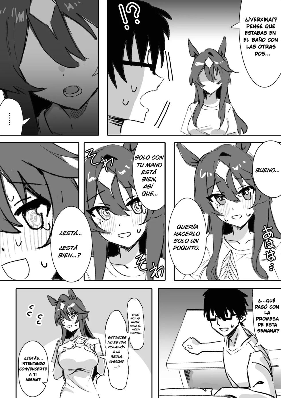 [Awei] Marine Blue [Part 1]｜Azul Marino [Parte 1] (Uma Musume Pretty Derby) [Spanish] [SigmaDeltaXD] [Decensored] - Page 11
