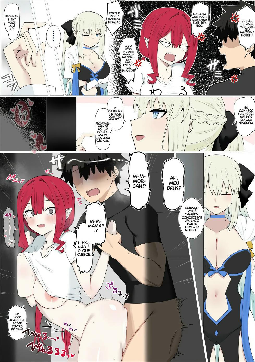 [4UU] Baobhan Sith age como tsundere durante o sexo❤︎ (fate/grand order) [Portuguese-BR] - Page 1