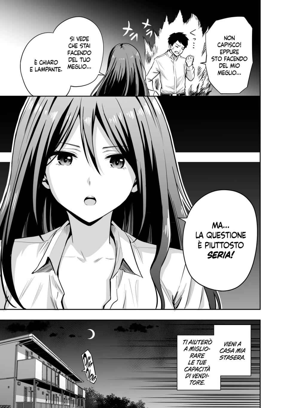 [Honshiro Nikori] Dame na Kouhai o SEX de Shigoki Ageru Senpai | La senpai addestra l'inetto kouhai a colpi di sesso [Italian] [Hentai Fantasy] - Page 5