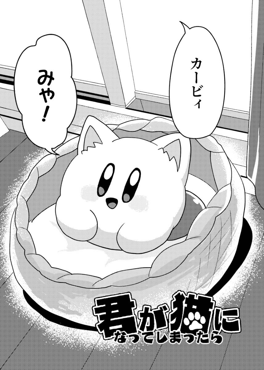 [Mishiki] If you turned into a cat (Kirby of the Stars) - Page 4