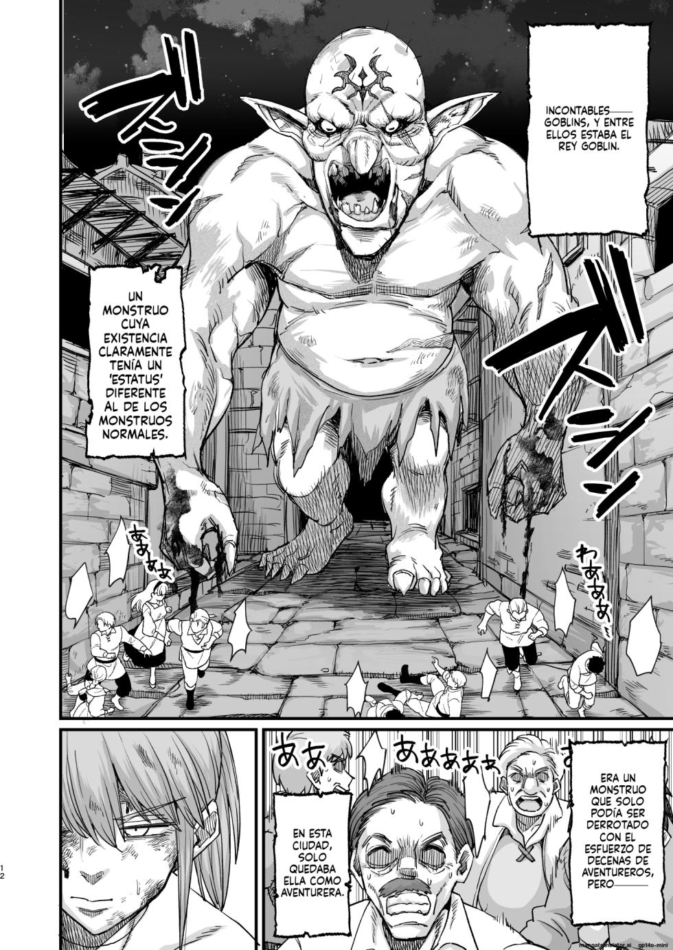 [Kireinabuta (Butachangu)] Katsute Eiyu datta, Onna Tachihe. | La Mujer que Alguna Vez Fue una Heroína. [Spanish] [FallenSub] [Digital] - Page 12