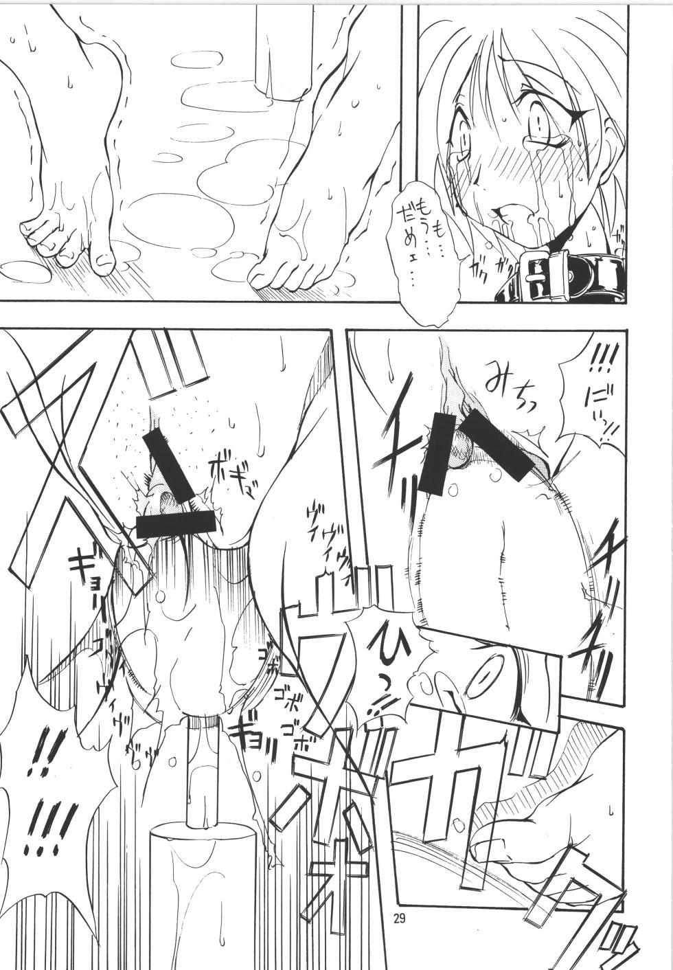 (C56) [Algolagnia (Mikoshiro Honnin)] Jadouou (To Heart) - Page 29