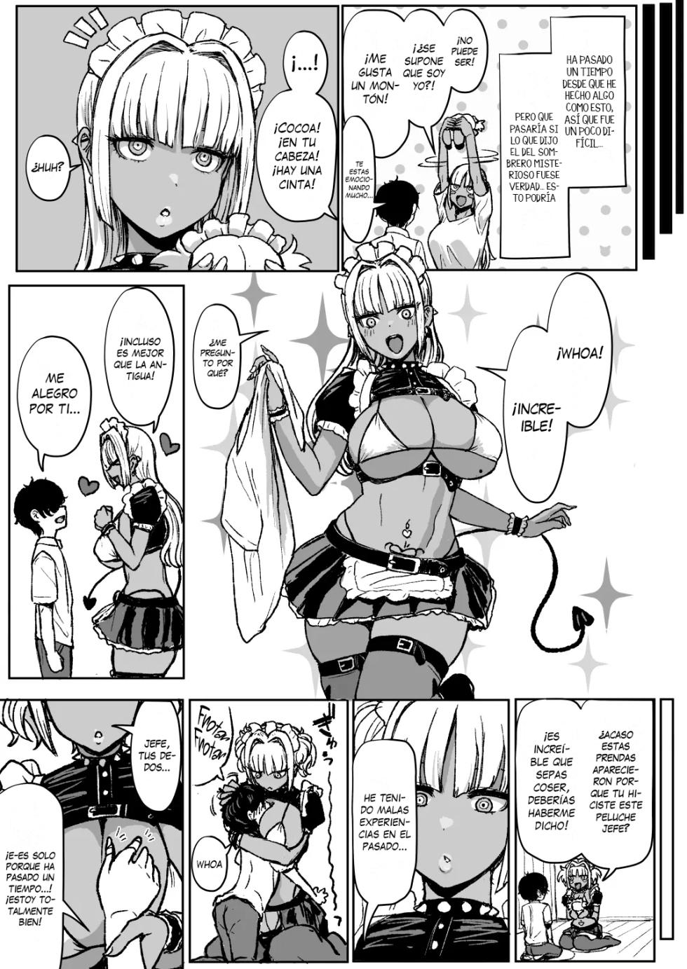 [NOSEBLEED (Miyamoto Issa)] La maid gyaru bronceada sucubo que devora a su maestro 3 - Page 4