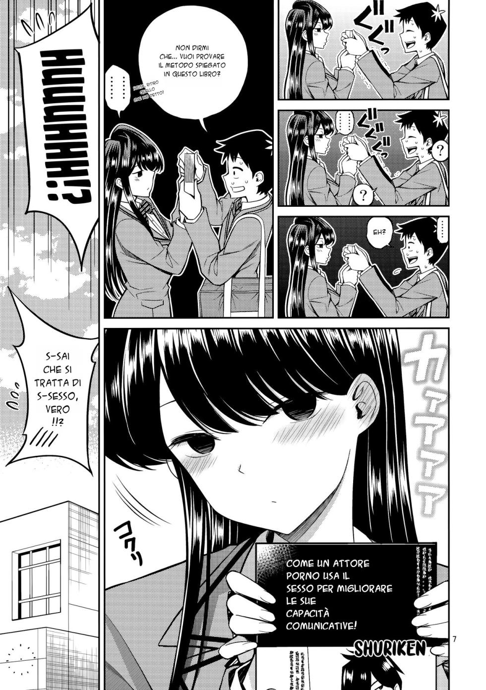 [Popochichi (Yahiro Pochi)] Komi-san wa, Binkan desu. | Molto Sensibile (Komi-san wa, Komyushou desu.) [Italian] - Page 6