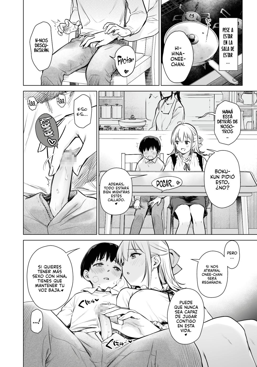 [Amakuchi Syoujo (Umakuchi Shouyu)] Naisho no Seifuku ~Ie ya Hotel de Oboetate no Ecchi o Shinseki no Bijin JK Shimai ni Butsukemasu~ | Uniforme Secreto ~Pondré a prueba mis nuevas experiencias sexuales con mis hermosas primas, tanto en casa como en un hotel~ [Spanish]  [Scanvita Traducciones] [Lovely Diablesse Scan] [Digital] - Page 24