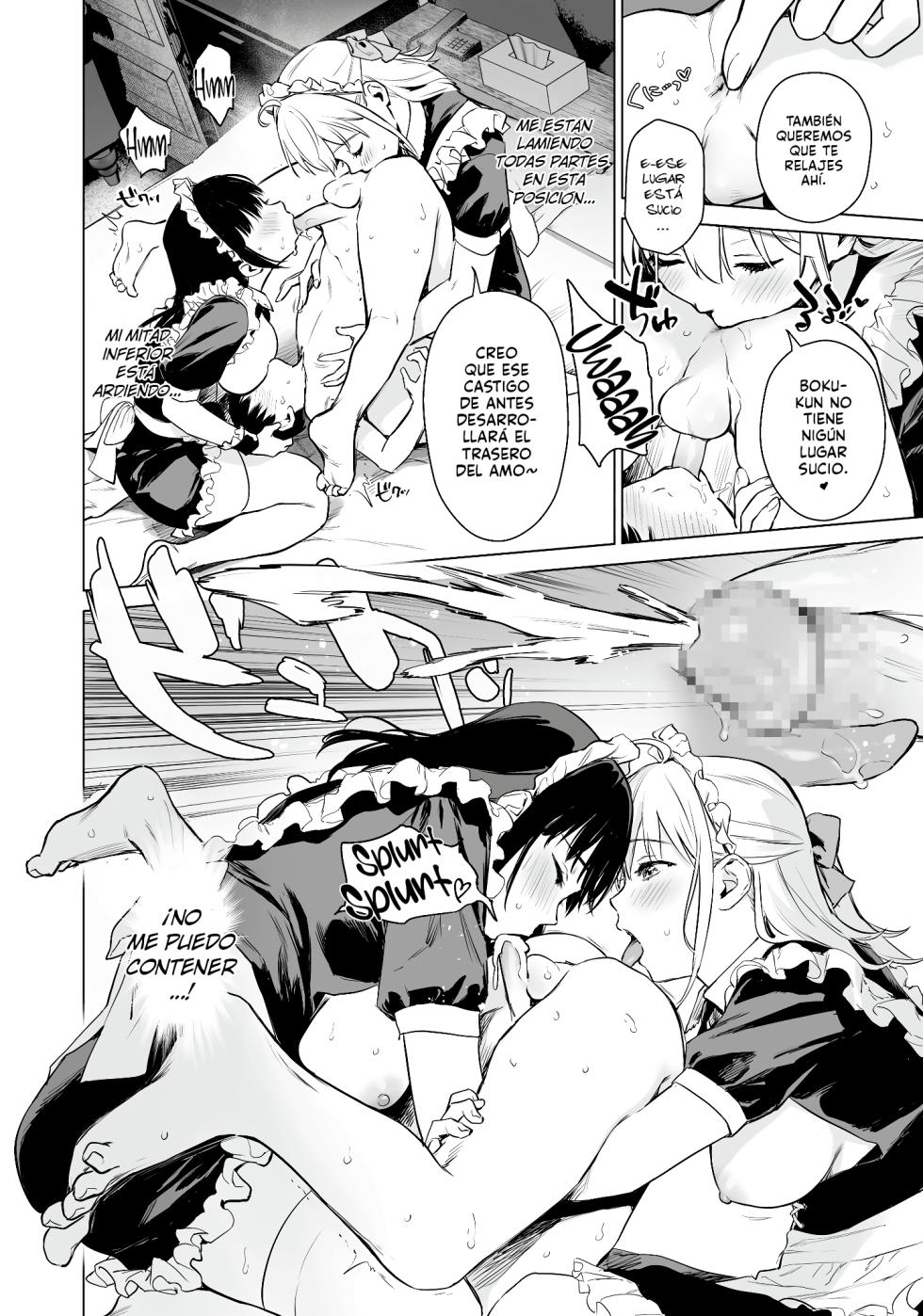 [Amakuchi Syoujo (Umakuchi Shouyu)] Naisho no Seifuku ~Ie ya Hotel de Oboetate no Ecchi o Shinseki no Bijin JK Shimai ni Butsukemasu~ | Uniforme Secreto ~Pondré a prueba mis nuevas experiencias sexuales con mis hermosas primas, tanto en casa como en un hotel~ [Spanish]  [Scanvita Traducciones] [Lovely Diablesse Scan] [Digital] - Page 38