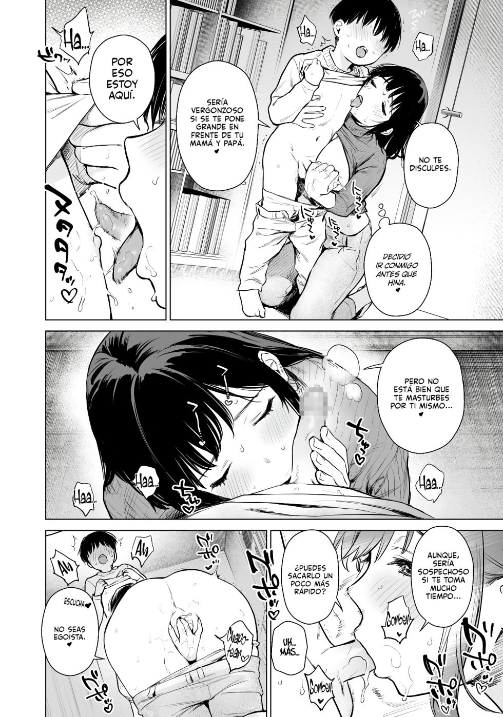[Amakuchi Syoujo (Umakuchi Shouyu)] Naisho no Seifuku ~Ie ya Hotel de Oboetate no Ecchi o Shinseki no Bijin JK Shimai ni Butsukemasu~ | Uniforme Secreto ~Pondré a prueba mis nuevas experiencias sexuales con mis hermosas primas, tanto en casa como en un hotel~ [Spanish]  [Scanvita Traducciones] [Lovely Diablesse Scan] [Digital] - Page 18