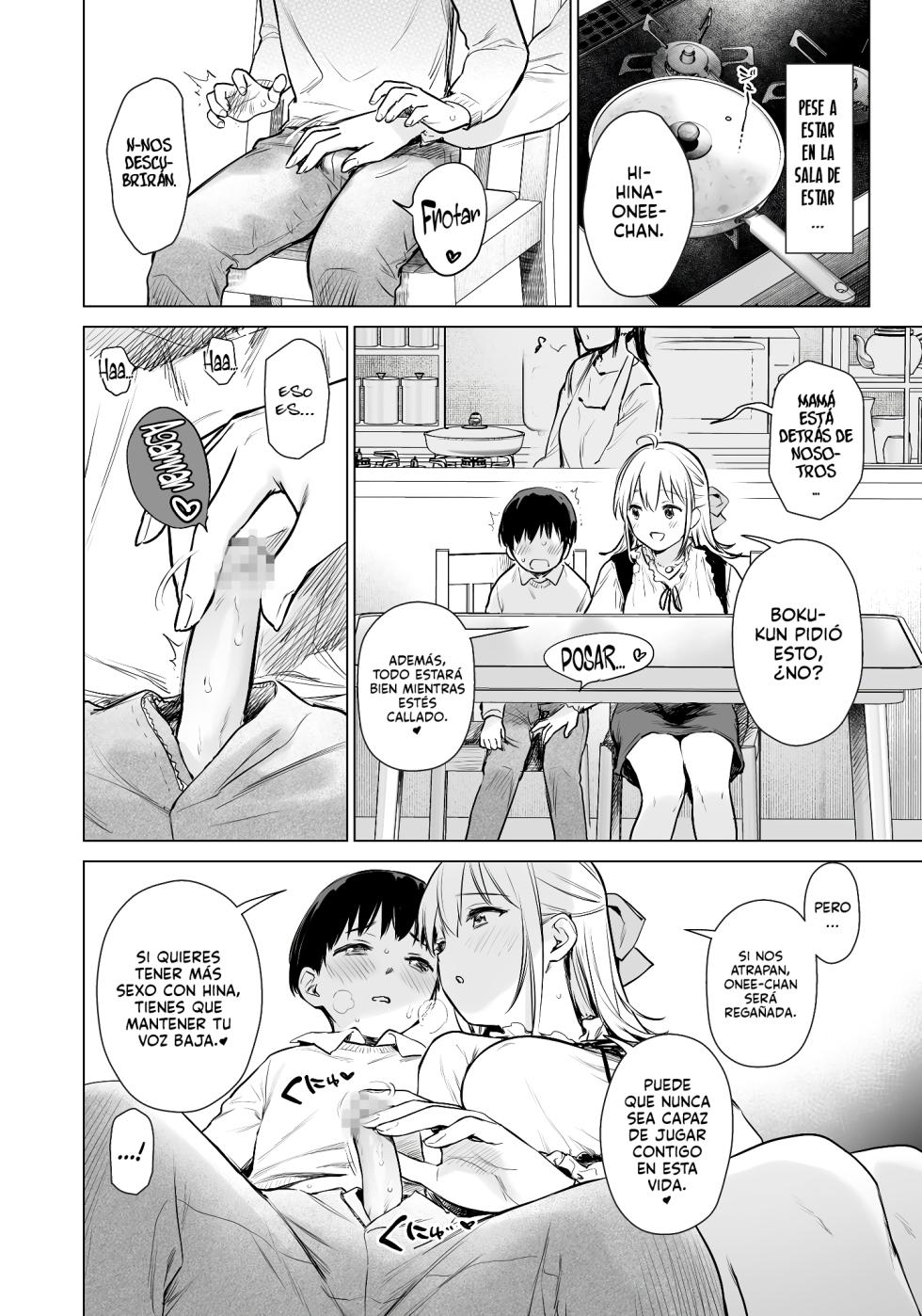[Amakuchi Syoujo (Umakuchi Shouyu)] Naisho no Seifuku ~Ie ya Hotel de Oboetate no Ecchi o Shinseki no Bijin JK Shimai ni Butsukemasu~ | Uniforme Secreto ~Pondré a prueba mis nuevas experiencias sexuales con mis hermosas primas, tanto en casa como en un hotel~ [Spanish]  [Scanvita Traducciones] [Lovely Diablesse Scan] [Digital] - Page 24