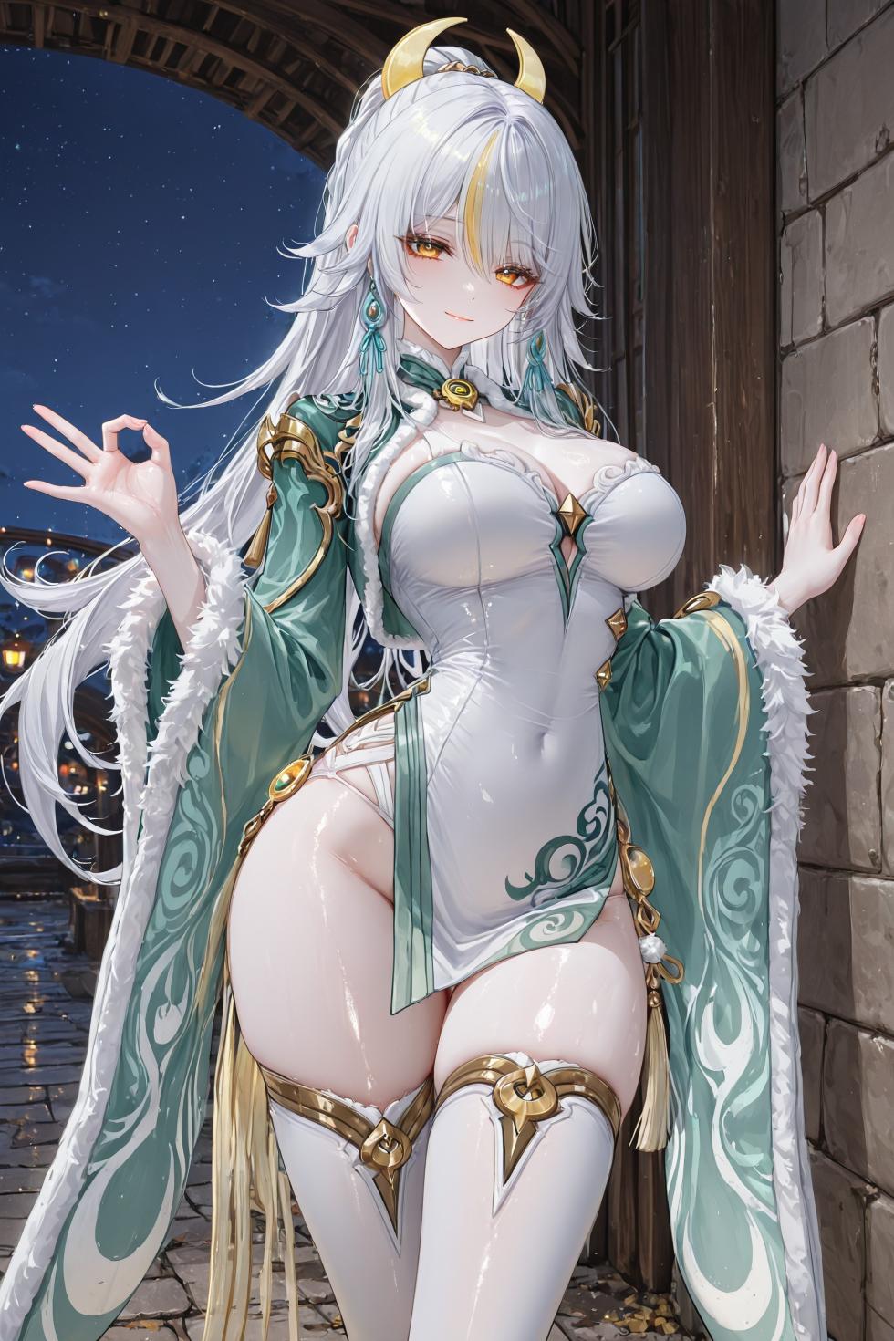 【Brightsky】Genshin Zibai 2 R18 [AI Generated] - Page 5