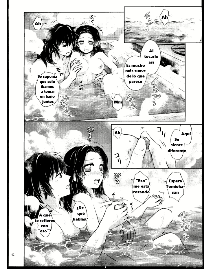 [MAGUTAIMU (Io)] Aigi Gensô | Historias Sensuales de Juegos de Amor. [Spanish] - Page 32
