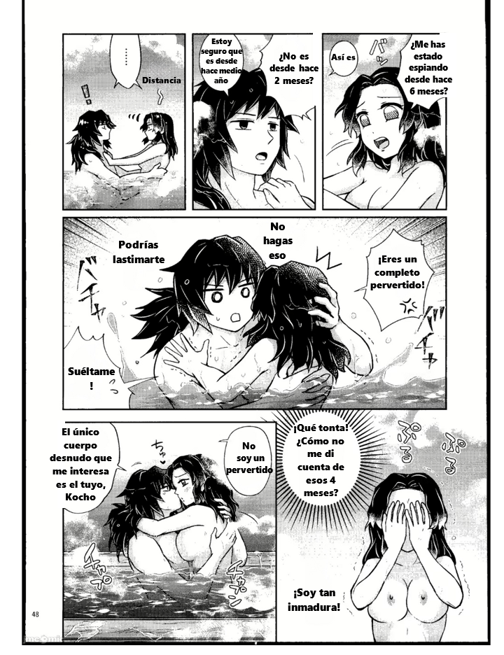 [MAGUTAIMU (Io)] Aigi Gensô | Historias Sensuales de Juegos de Amor. [Spanish] - Page 38