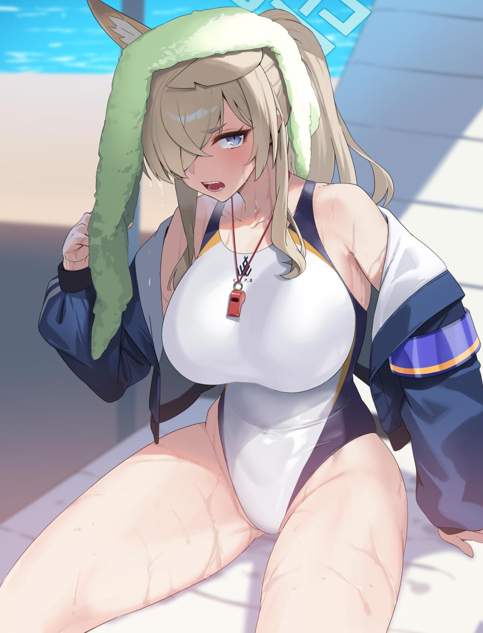 [cuboon] 水着カンナvs先生（？） (ブルーアーカイブ) - Page 2