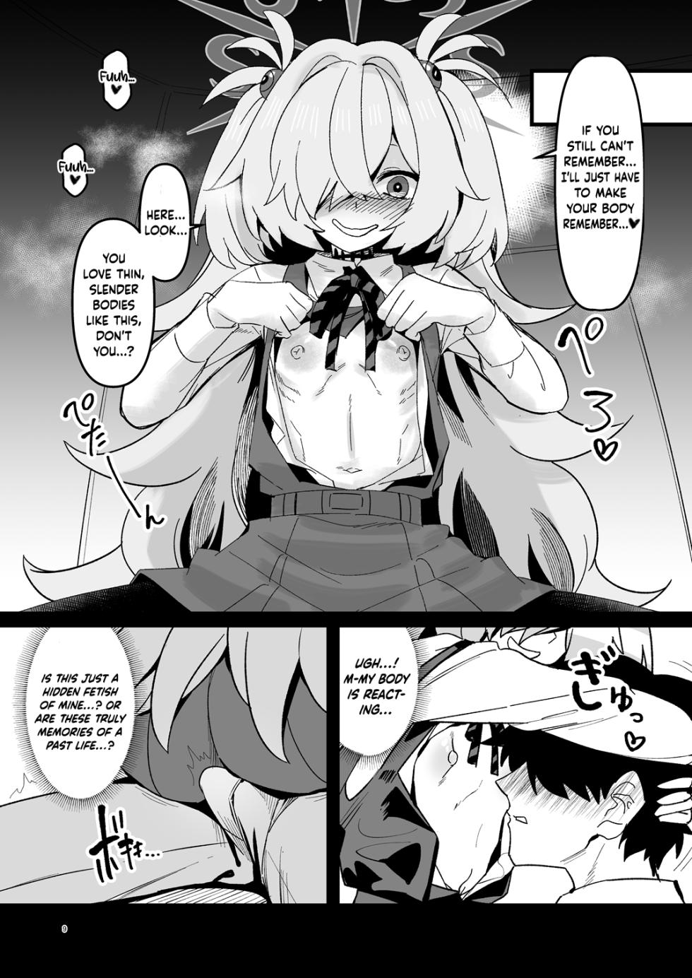 [Komorikiri. (Urin)] Zenbu Omoidasasete Ageru yoo | I'll Make You Remember Everythiiing~ (Blue Archive) [English] [DKKMD Translations] [Decensored] [Digital] - Page 8