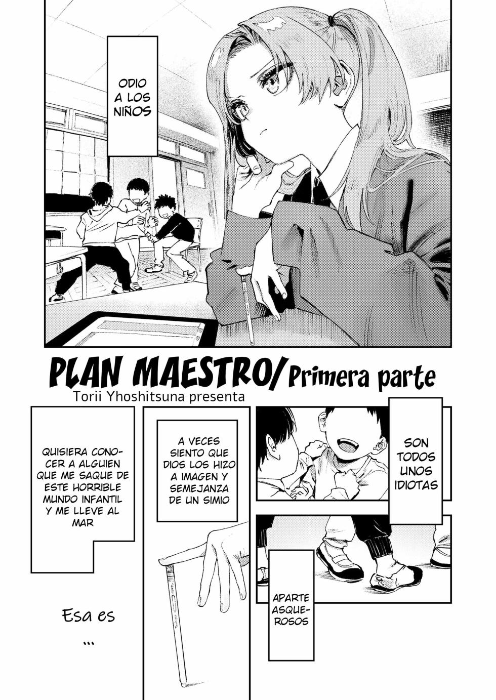 [Torii Yoshitsuna] Master Plan／Zenpen｜Plan Maestro／Parte 1 (COMIC LO 2026-02) [Spanish] [Me Banearon x P3NDEJ0] [Digital] - Page 1